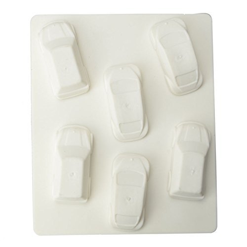 Great Value HQS-G104166 TM13021 LOHAS Car Model Ice Cube Tray Ice Cube Container Ice-making Mold White N2