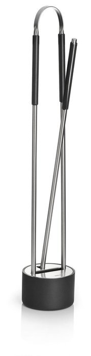 BLOMUS CANNETO fireplace tool set, 2pc