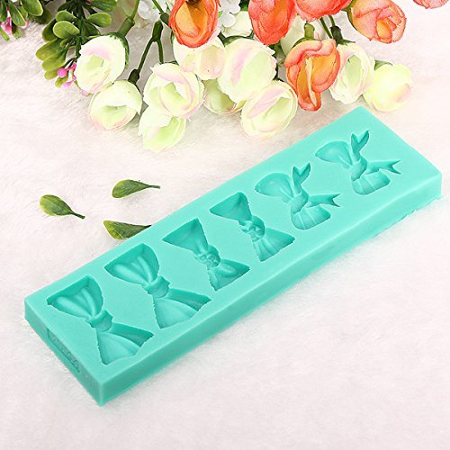 Bow Tie Cake Mold Silicone Fondant Mould N9