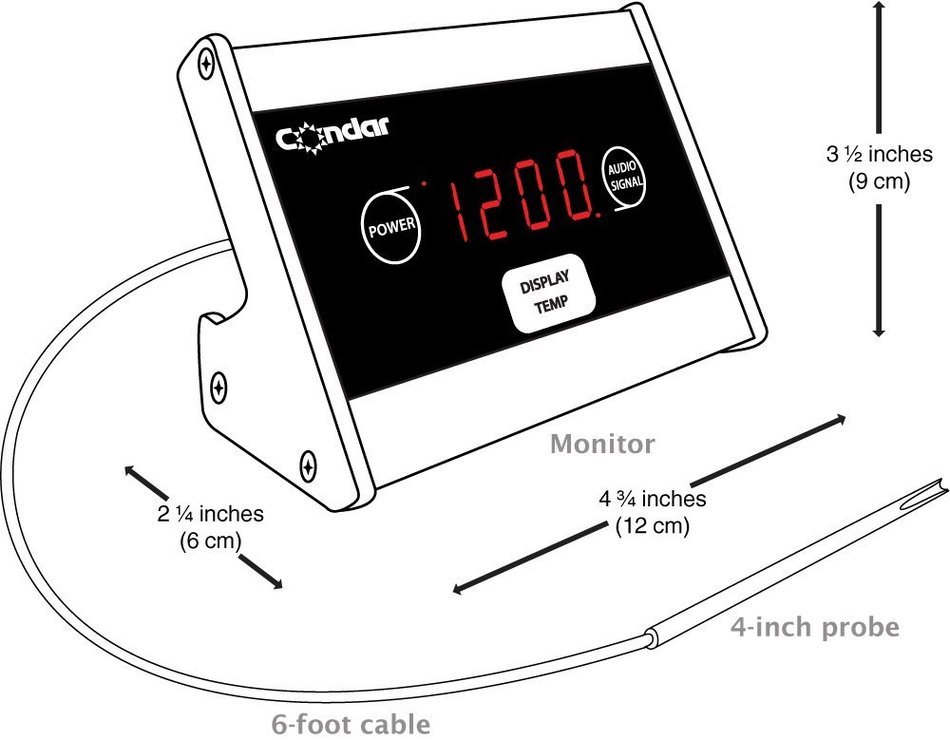 Condar Watchman Electronic Catalyst Monitor with AC converter (#9-90AC) N3