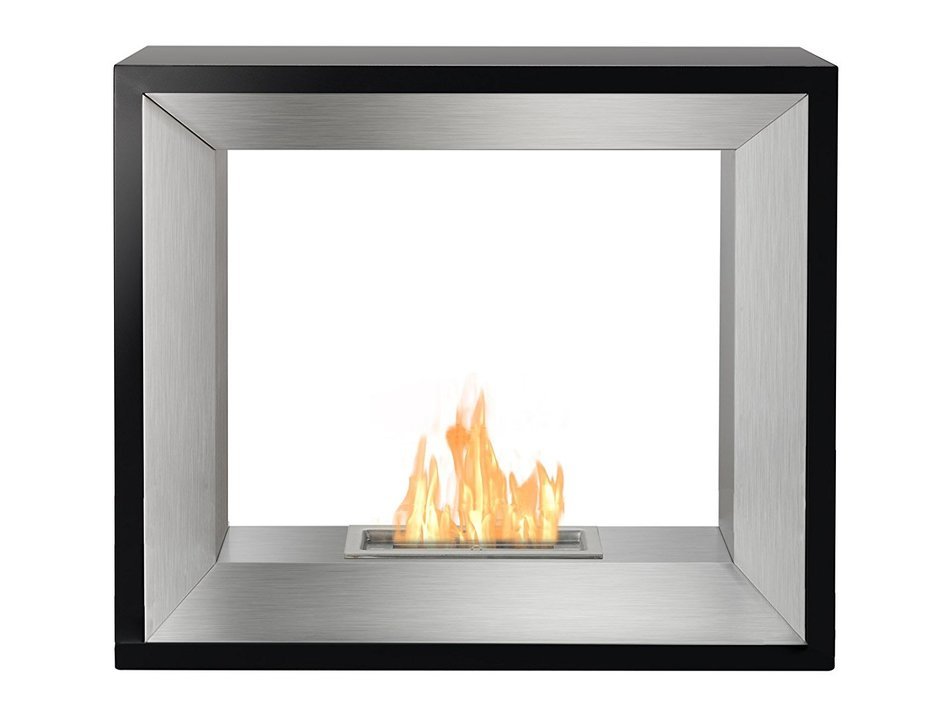 Ignis Freestanding Ventless Bio Ethanol Fireplace - Tempo N3