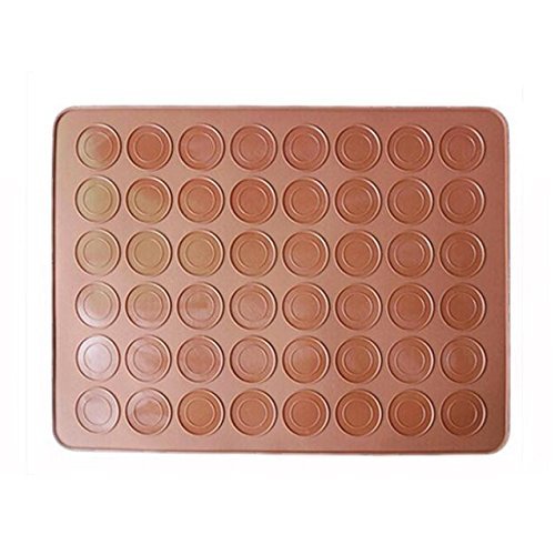 Round Circle Silicone Mat Macarons 48 Holes Jelly Fondant Cake Chocolate Mold Bakeware Silicone Tool Baking Pan N3