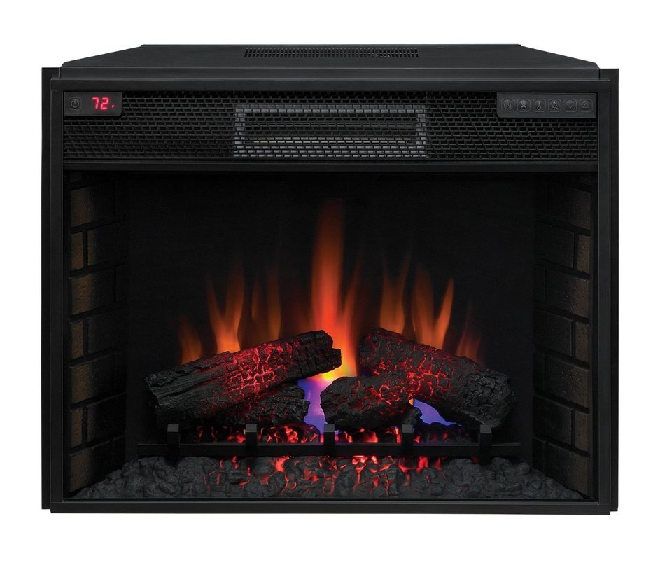 ClassicFlame 28II200GRA 28" Infrared Quartz Fireplace Insert