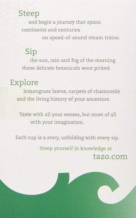 Tazo Awake English Breakfast -20-Count Tea Bags (Pack of 6) N28