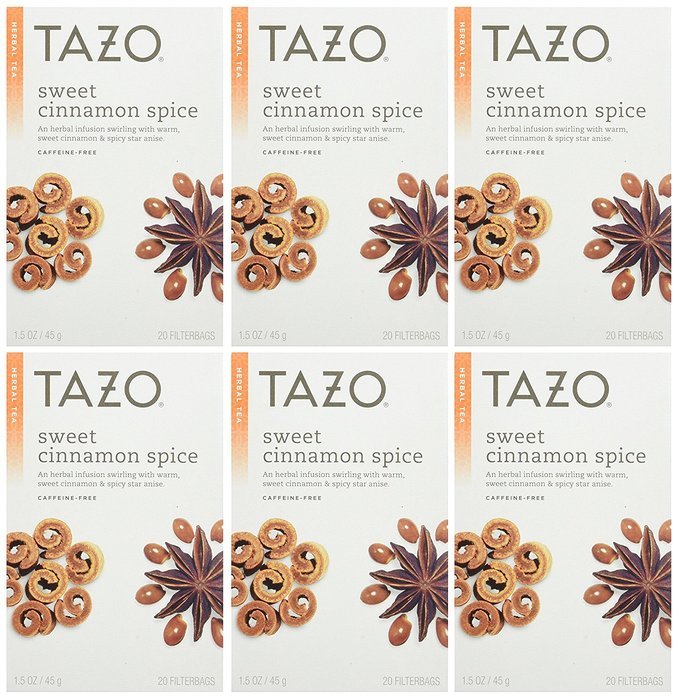 Tazo Awake English Breakfast -20-Count Tea Bags (Pack of 6) N31
