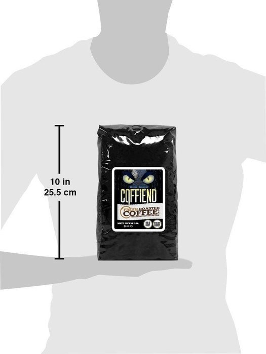 Coffiend Artisan Blend Coffee, Whole Bean, Fresh Roasted Coffee LLC. (5 lb.)