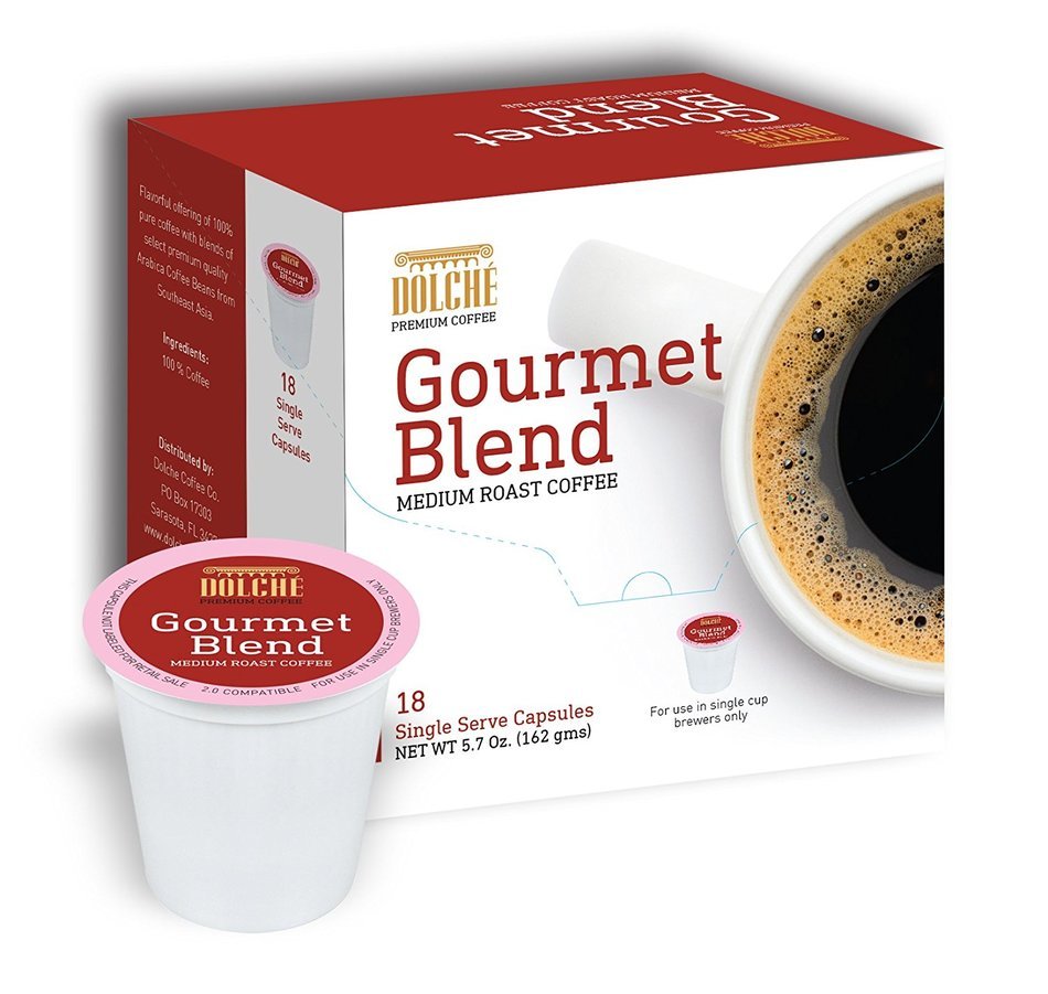 Gourmet Blend Premium Coffee K Cups 72 count N2