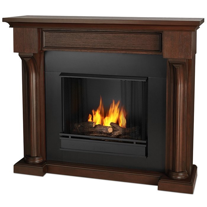 Real Flame Verona Ventless Gel Fireplace White N11