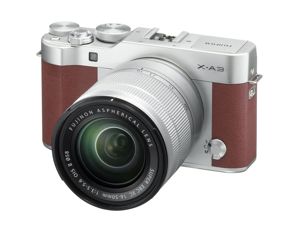 FUJIFILM X-A3 Lens Kit [Brown][International Version, No Warranty]