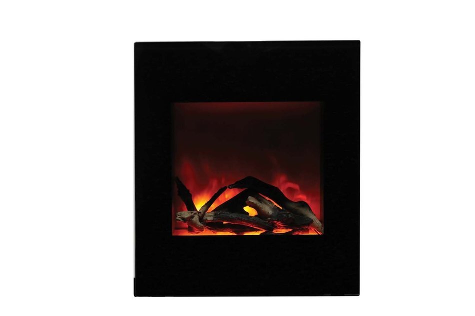 Amantii WM-BI-2428-VLR-BG Zero Clearance Series Built-In Electric Fireplace with Ember Media Kit, 18 Inch N3
