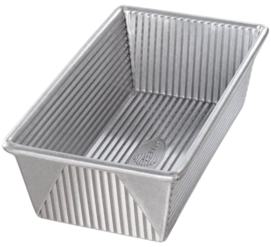 USA Pan Bakeware Aluminized Steel 1 1/4 Pound Loaf Pan