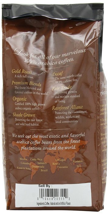 Cameron's Whole Bean Coffee, Toasted Southern Pecan, 32 Ounce (packaging may vary) N21