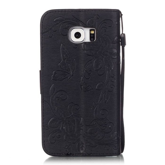 Samsung Galaxy S7 Edge Case, UNEXTATI Wallet Case for Samsung Galaxy S7 Edge, PU Leather Case with Wrist strap... N12