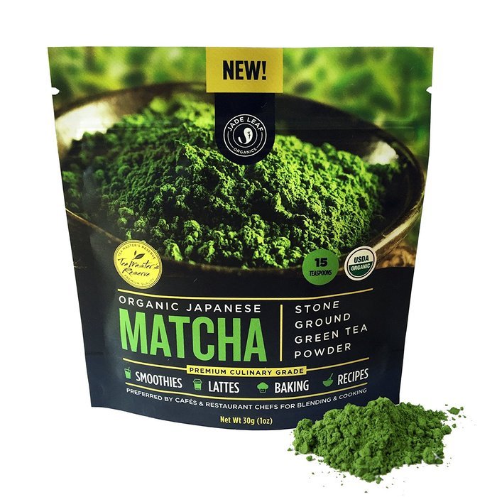 Jade Leaf - Organic Japanese Matcha Green Tea Powder, Premium Culinary Grade (Preferred By Chefs and Cafes for... N9