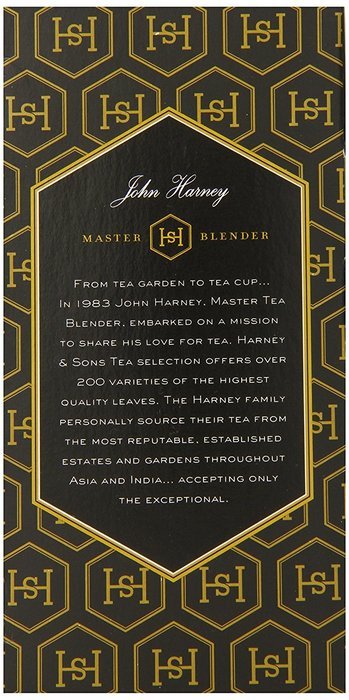 Harney & Sons Black Tea, Chai, 20 Tea Bags N4