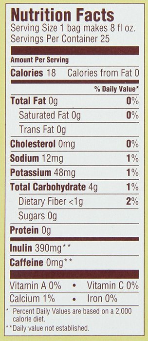 Teeccino Herbal Coffee, French Roast, Caffeine-Free, 25-Count Tea Bag N18