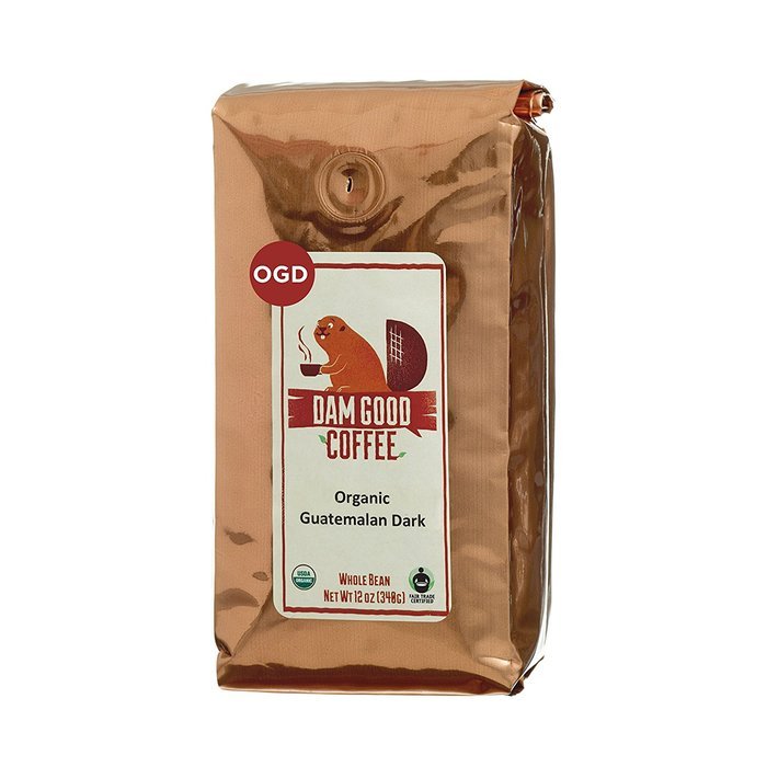 Dam Good Coffee &ndash; Guatemalan Dark Roast - Fair Trade &ndash; Certified Organic &ndash; Whole Bean &ndash; Single Country Origin... N2