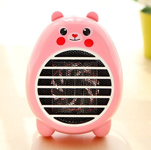 FU-FU Cute Safety Energy-saving Portable Heater Mini Household Office Desktop Household Electric Fan Heate (Blue) N2
