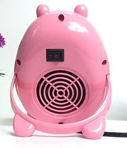 FU-FU Cute Safety Energy-saving Portable Heater Mini Household Office Desktop Household Electric Fan Heate (Blue) N3