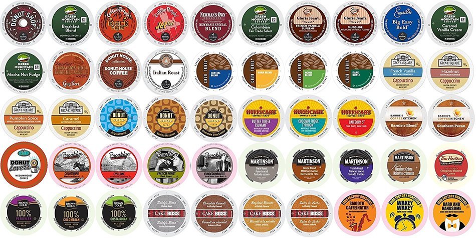 K-cup for Keurig Brewers, Regular & Flavored Coffee Variety Pack (50-count)