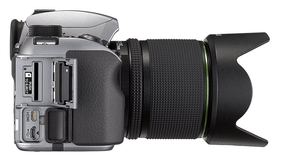 Pentax K-70 Weather-Sealed DSLR Camera with 18-135mm Lens (Silver)