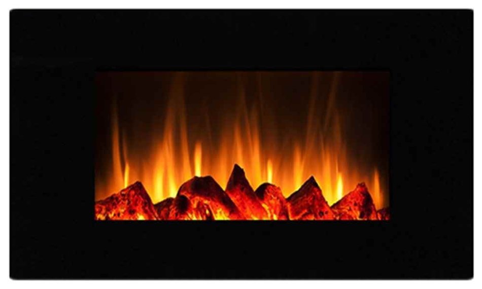 Chelsea Curved Wall Mounted Electric Fireplace
