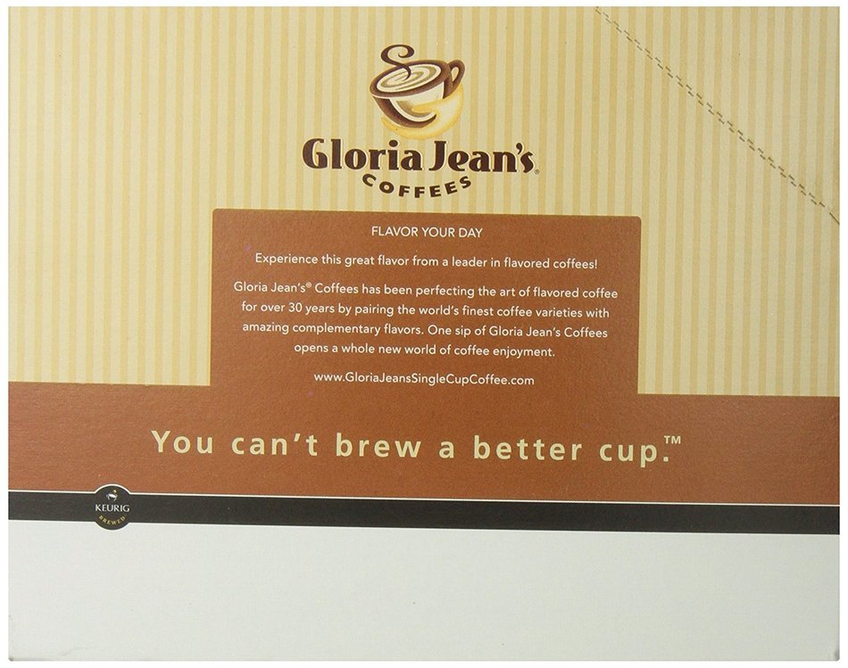 Gloria Jean's Coffees, Butter Toffee, K-Cup Portion Pack for Keurig Brewers 24-Count N3