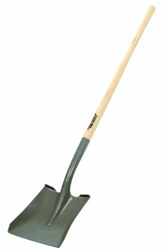 Truper 31174 Tru Built Square Point Shovel, Long Handle, 45-Inch