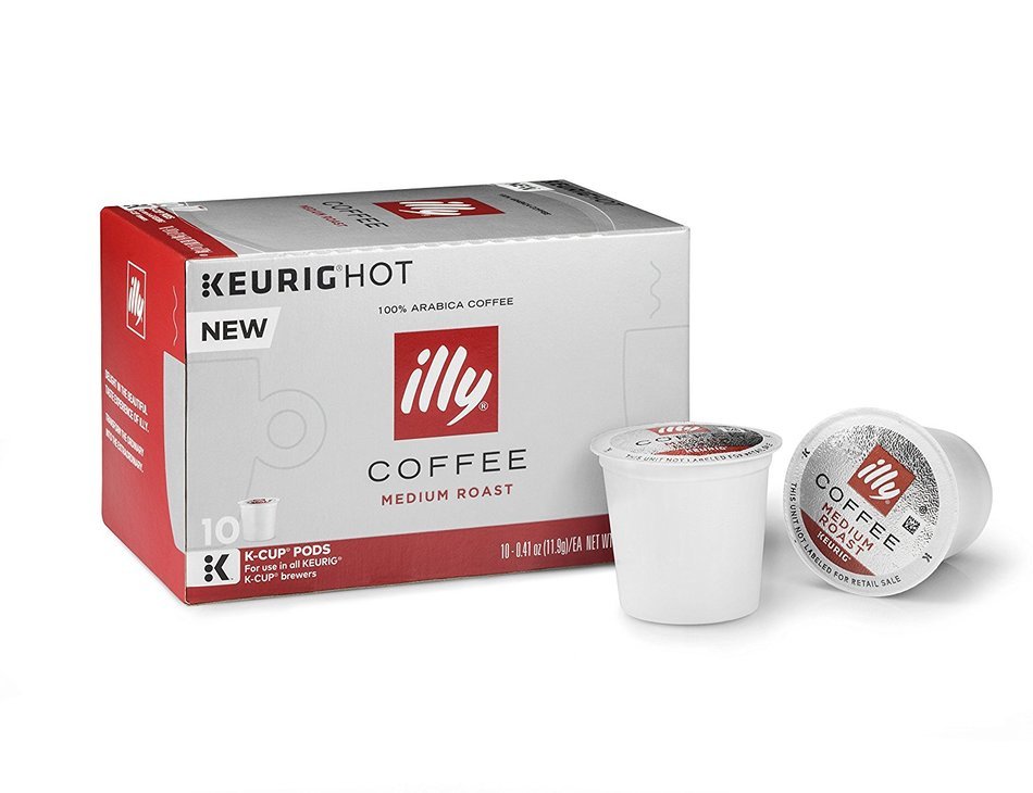 illy K-Cup Pods, Medium Roast, 10 Count