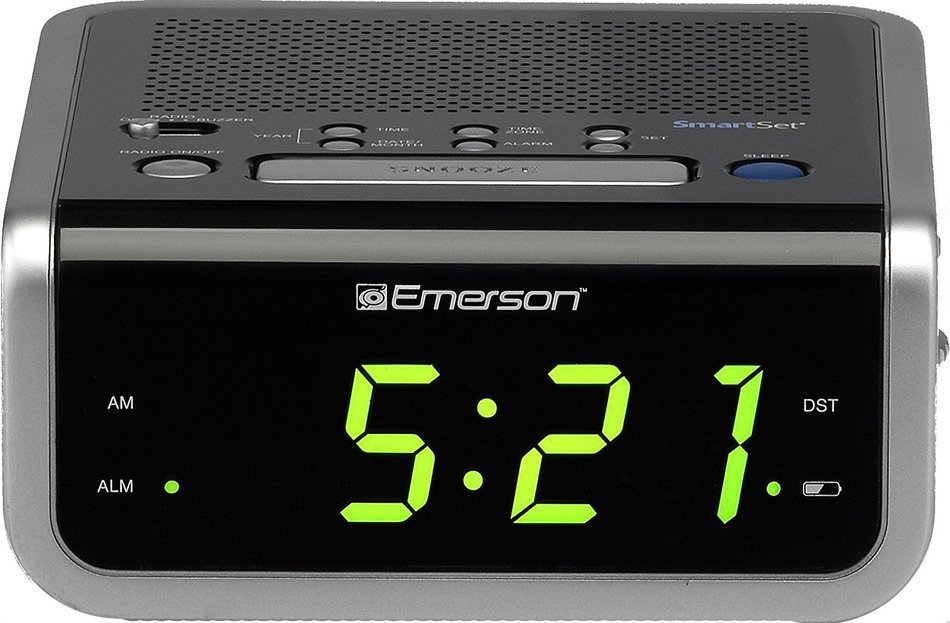 Emerson SmartSet Alarm Clock Radio (CKS1702)