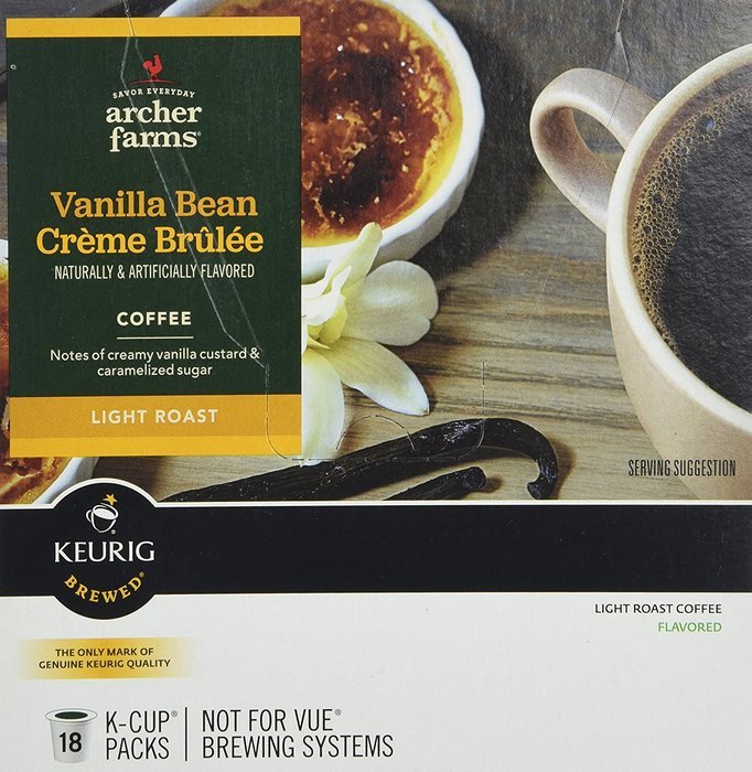 Archer Farms Vanilla Bean Creme Brulee N5