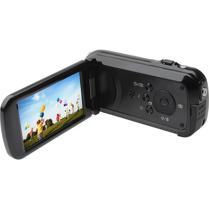 Bell & Howell Slice2 DV7HD 1080p HD Slim Video Camera Camcorder (Black) with 32GB Card + Battery + Case + Tripods... N3