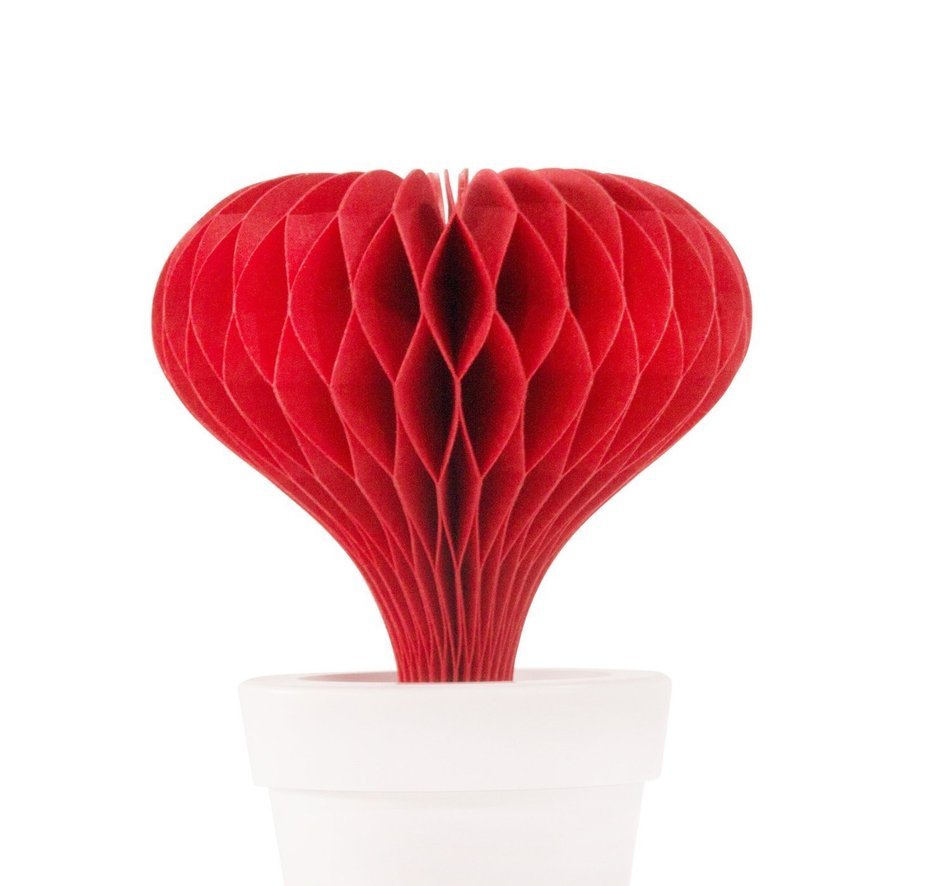 Lovepot Humidifier Non-electric Eco-friendly Natural Evaporating Red
