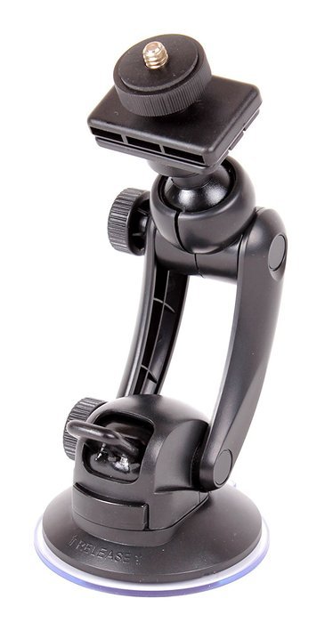 DURAGADGET Adjustable Camera Windscreen Suction Mount Compatible With Sony CyberShot DSC-RX10, Sony DSLR A290L...