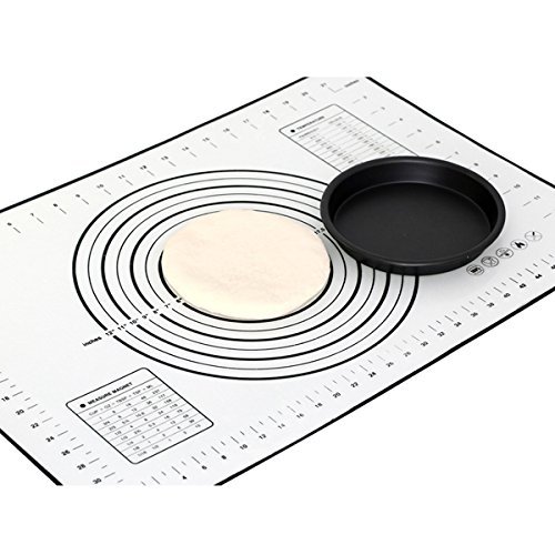 "Large Glass Fiber Platinum Silicone Dough Fondant Mat 60x40cm" shopping N2