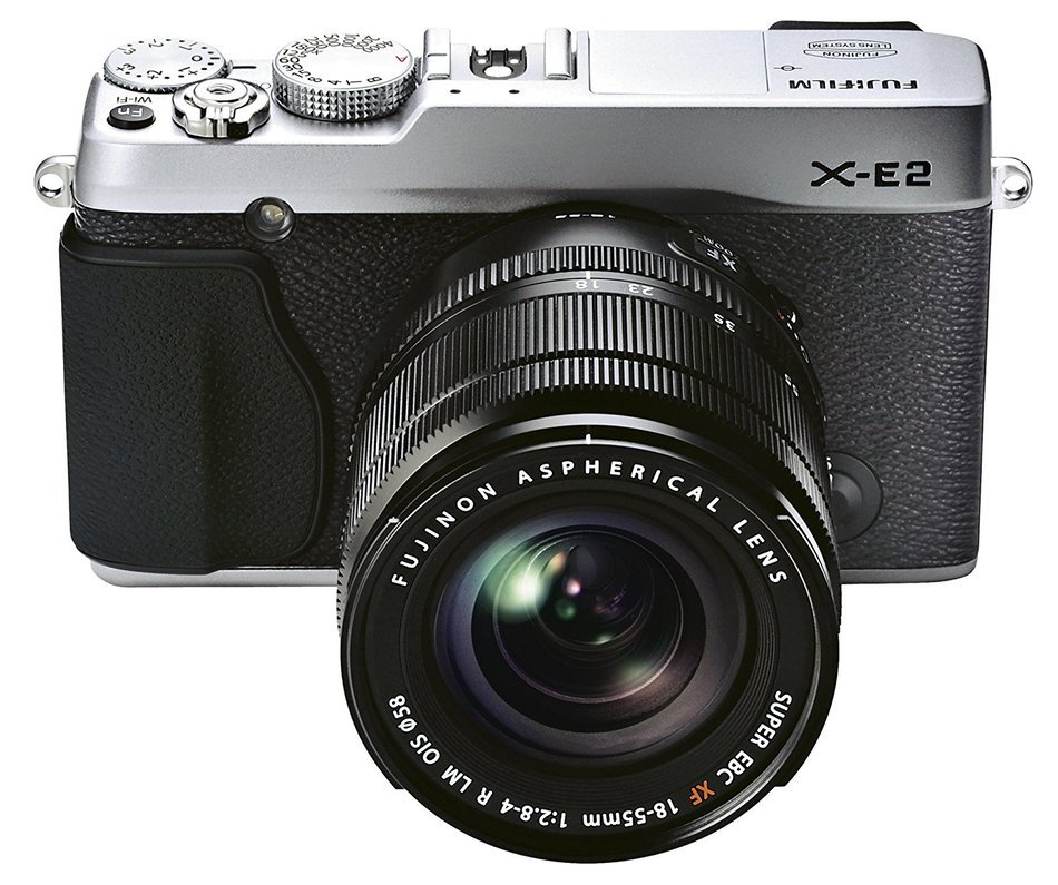Fujifilm X-E2 16.3 MP Mirrorless Digital Camera with 3.0-Inch LCD - Body Only (Silver) N3
