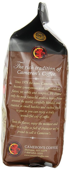 Cameron's Whole Bean Coffee, Toasted Southern Pecan, 32 Ounce (packaging may vary) N24
