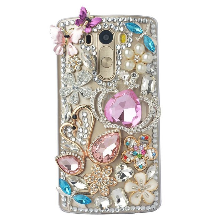 LG Stylo 2,LG Stylo 2 Plus/LG Stylus 2 Plus/K530/ MS550 Case,Yaheeda [Luxurious Series] 3D Handmade Shiny Crystal... N7