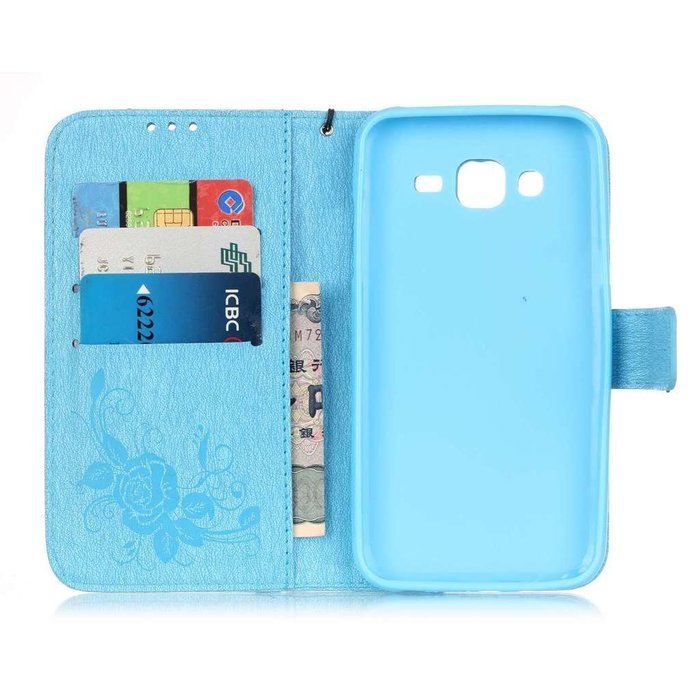 Samsung Galaxy S7 Edge Case, UNEXTATI Wallet Case for Samsung Galaxy S7 Edge, PU Leather Case with Wrist strap... N58