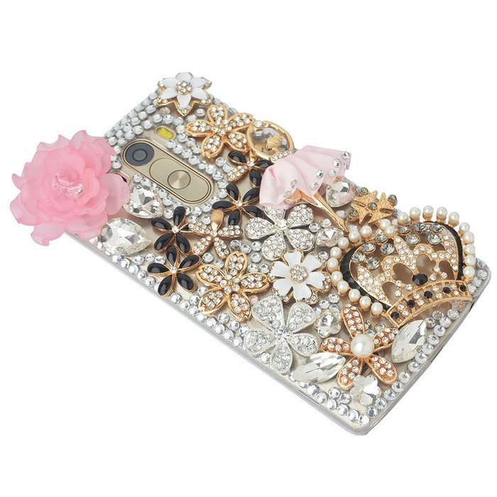 LG Stylo 2,LG Stylo 2 Plus/LG Stylus 2 Plus/K530/ MS550 Case,Yaheeda [Luxurious Series] 3D Handmade Shiny Crystal... N9