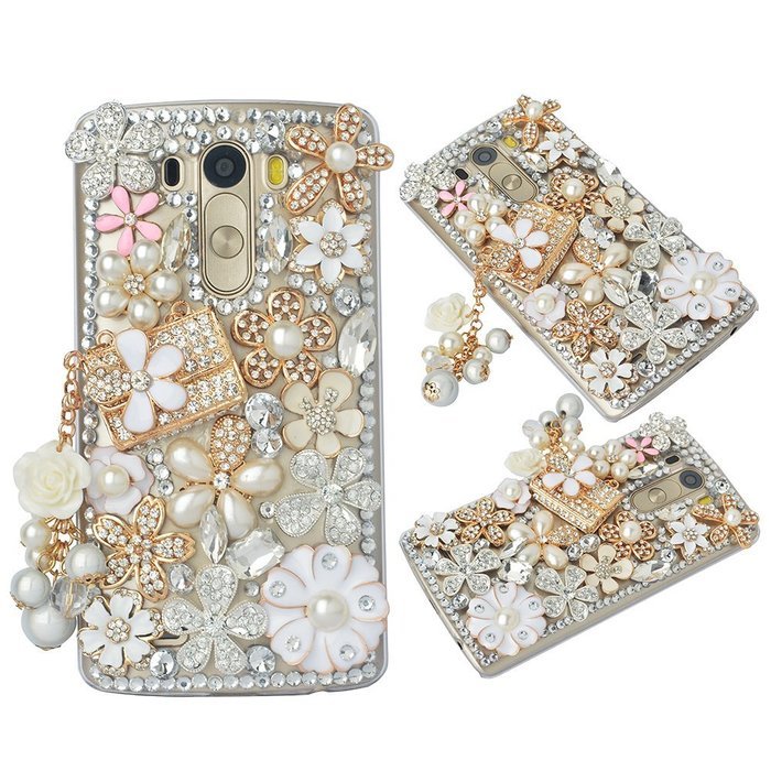 LG Stylo 2,LG Stylo 2 Plus/LG Stylus 2 Plus/K530/ MS550 Case,Yaheeda [Luxurious Series] 3D Handmade Shiny Crystal... N10
