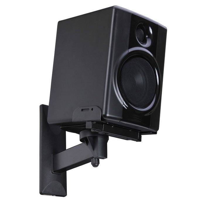 VideoSecu One Pair of Side Clamping Speaker Mounting Bracket with Tilt and Swivel for Large Surrounding Sound... N3