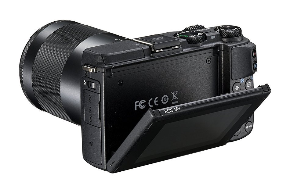Canon EOS M3 Mirrorless Camera Kit with EF-M 18-55mm Image Stabilization (IS) STM and EF-M 55-200mm Image Stabilization...