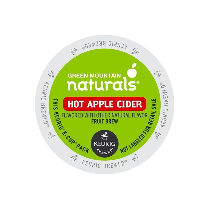 Green Mountain Naturals Hot Apple Cider, K-Cup Portion Count for Keurig K-Cup Brewers, 24-Count N18