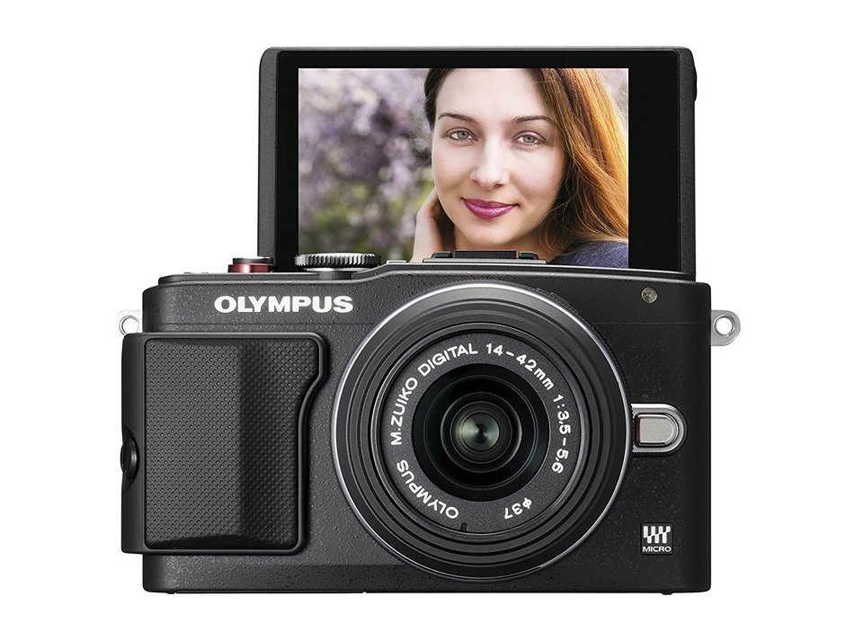 Olympus Mirrorless SLR E-PL6 Body Only (Red) - International Version N8