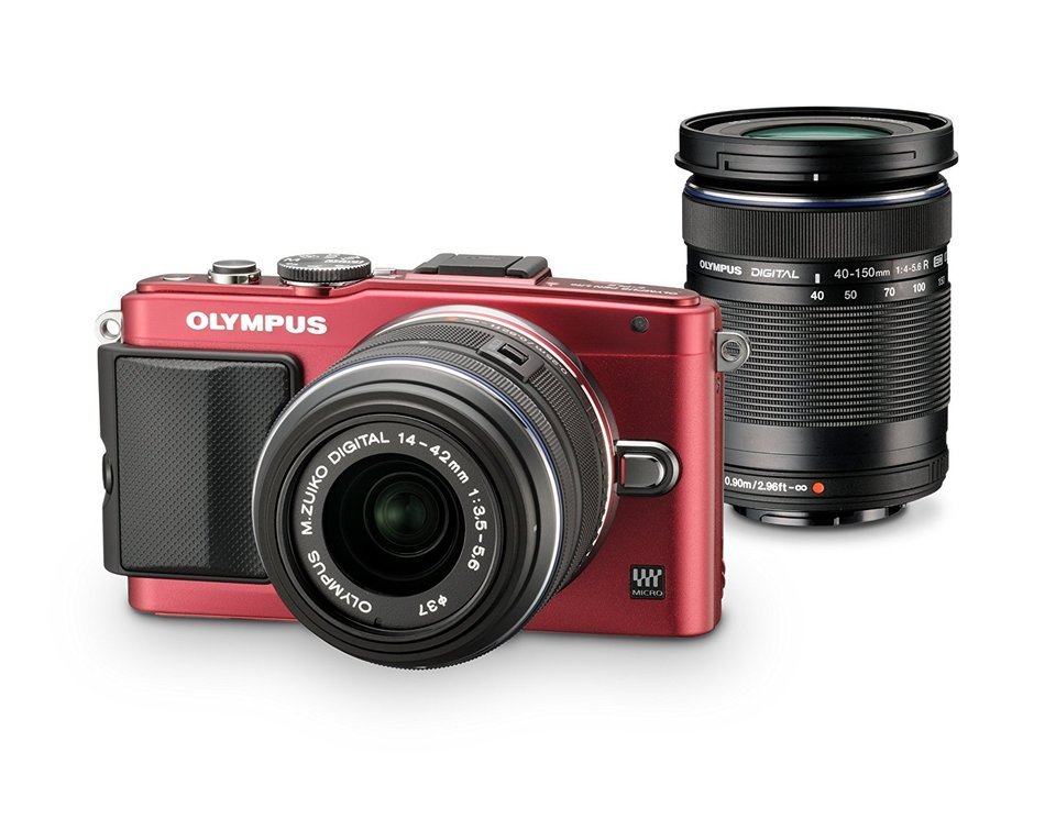 Olympus Mirrorless SLR E-PL6 Body Only (Red) - International Version N11
