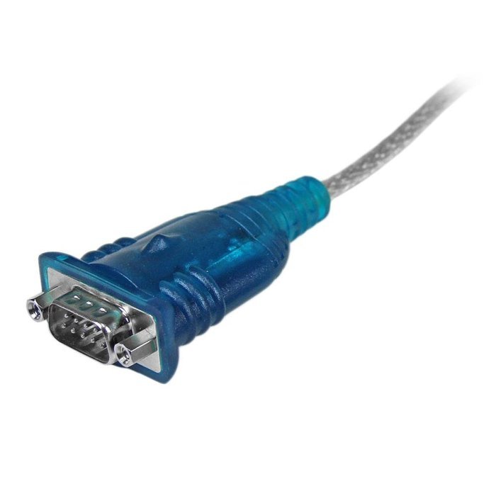 StarTech.com 1 Port USB to Null Modem RS232 DB9 Serial DCE Adapter Cable with FTDI, Black (ICUSB232FTN ) N10