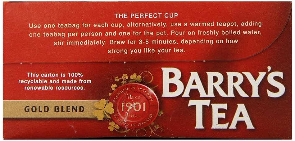 Barrys Gold 80 Bags 2pk N6