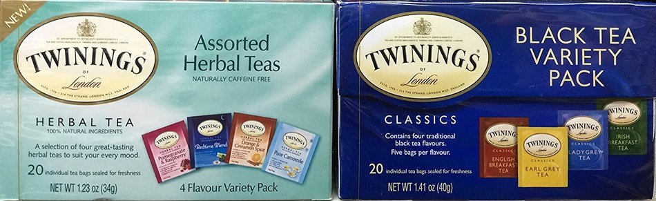 (Pack of 2) Assorted Herbal and Black Tea, Variety Pack(8 Flavors). Includes Our Exclusive HolanDeli Chocolate...