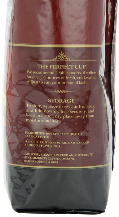 Community Coffee Private Reserve Whole Bean Louisiana Blend Dark, 12 oz., 3 Count N3